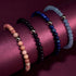 Amethyst | Gold Vermeil | Fokus Edelstein Makramee Armband